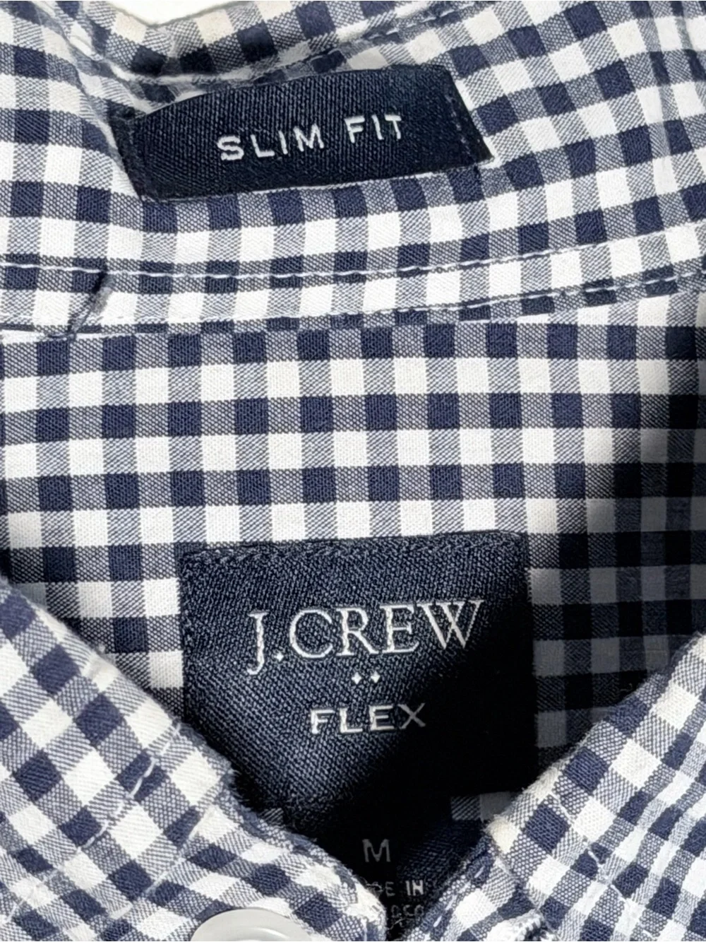 J. Crew classic gingham